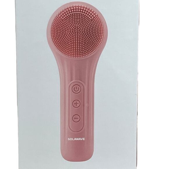 Solawave Brilliant Facial Sonic Cleansing Brush Exfoliate Massage Waterproof - Picture 2 of 6